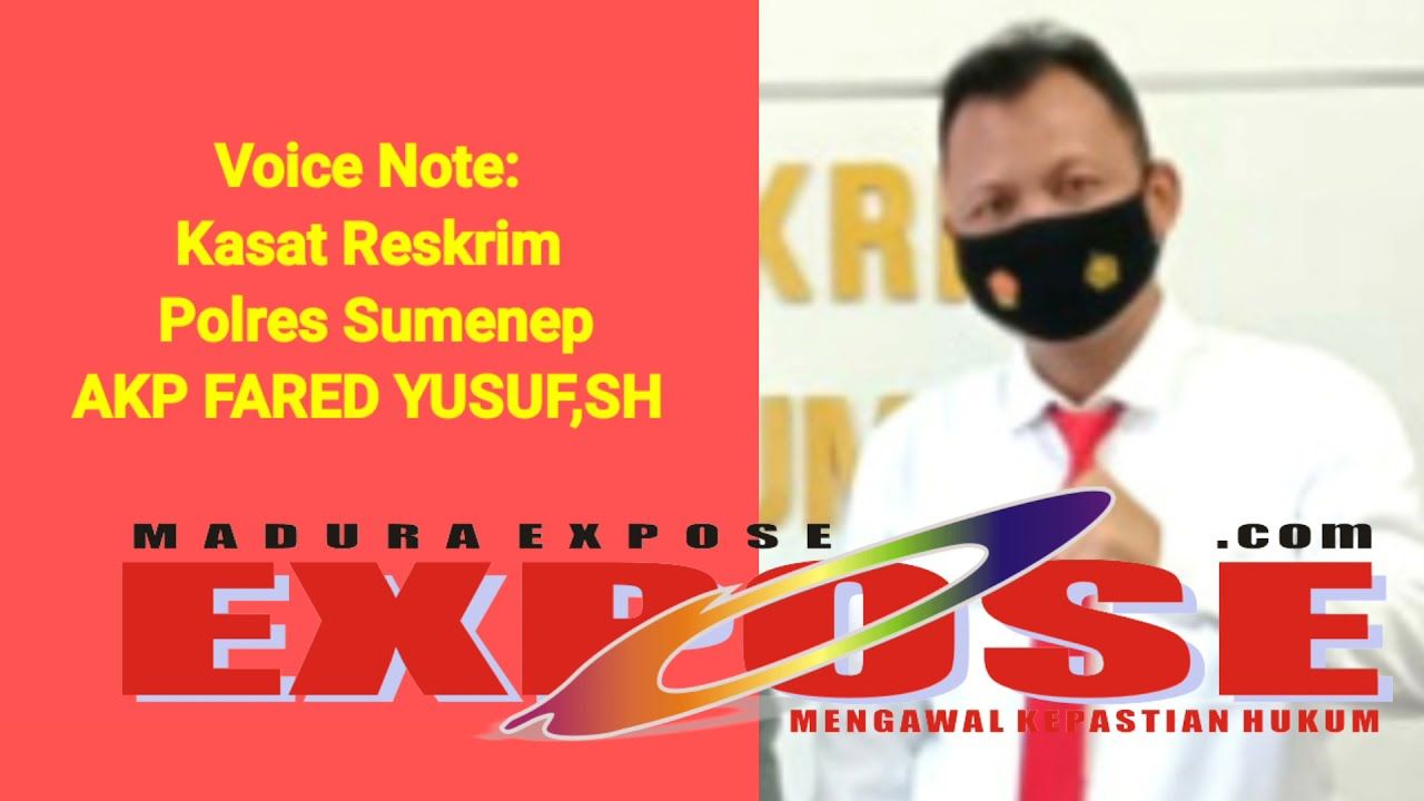Kasatreskrim AKP Fared Berhasil Meringkus Pelaku Pembunuhan Warga Ambunten