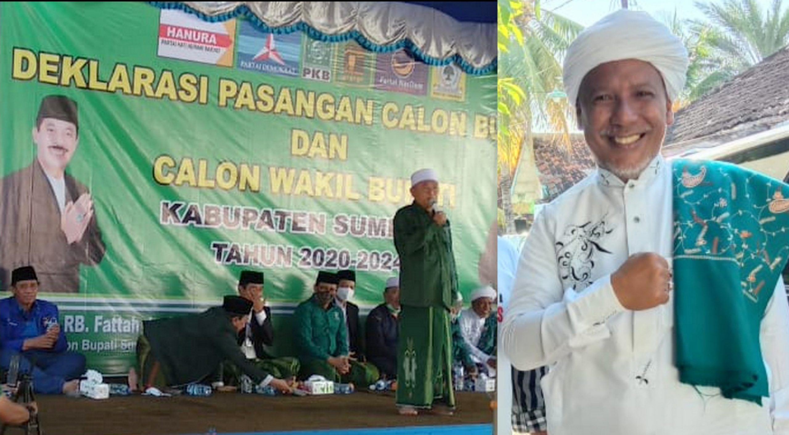 Tokoh FPI Sumenep Hadiri Deklarasi Paslon Fattah Jasin – Ali Fikri