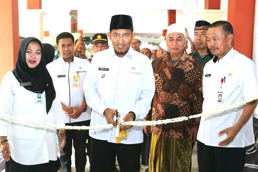 Ini Dia Pesan Wabup Achmad Fauzi Saat Meresmikan Kantor Kelurahan Kepanjin Sumenep