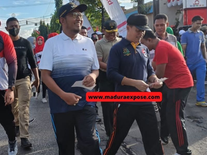 Selalu Menarik, Cara Bupati Fauzi Rayakan HUT RI Ke-77