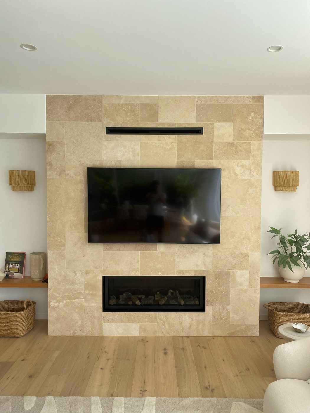 TV wall mounted by Mountify — install 2