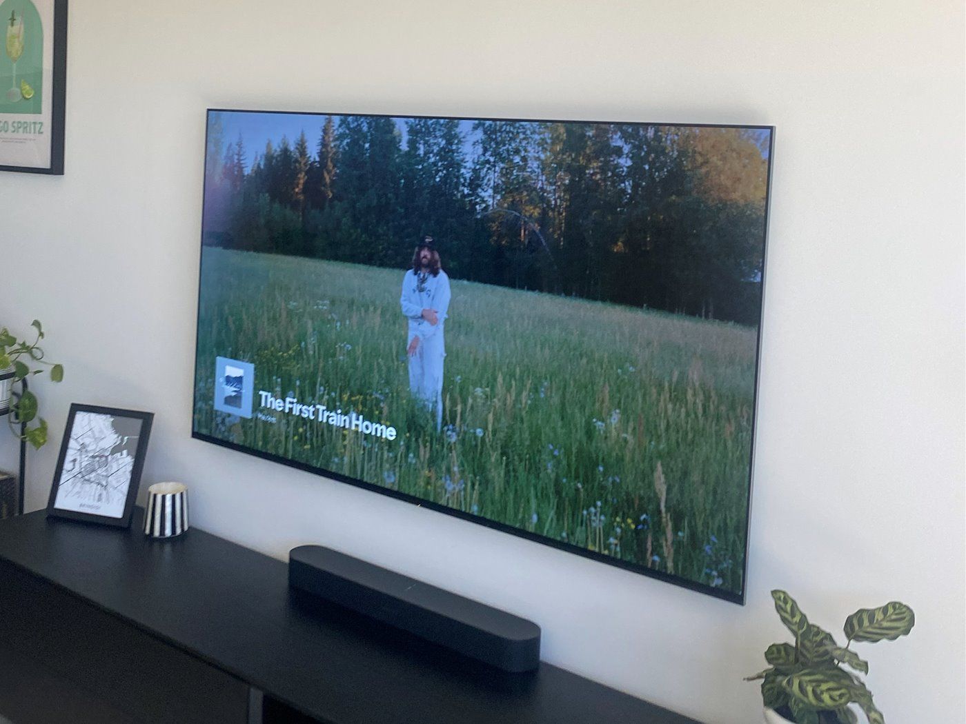 TV wall mounted by Mountify — install 6