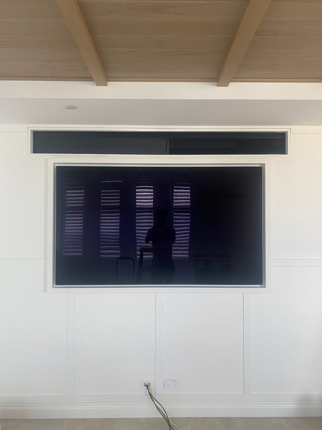 TV wall mounted by Mountify — install 8