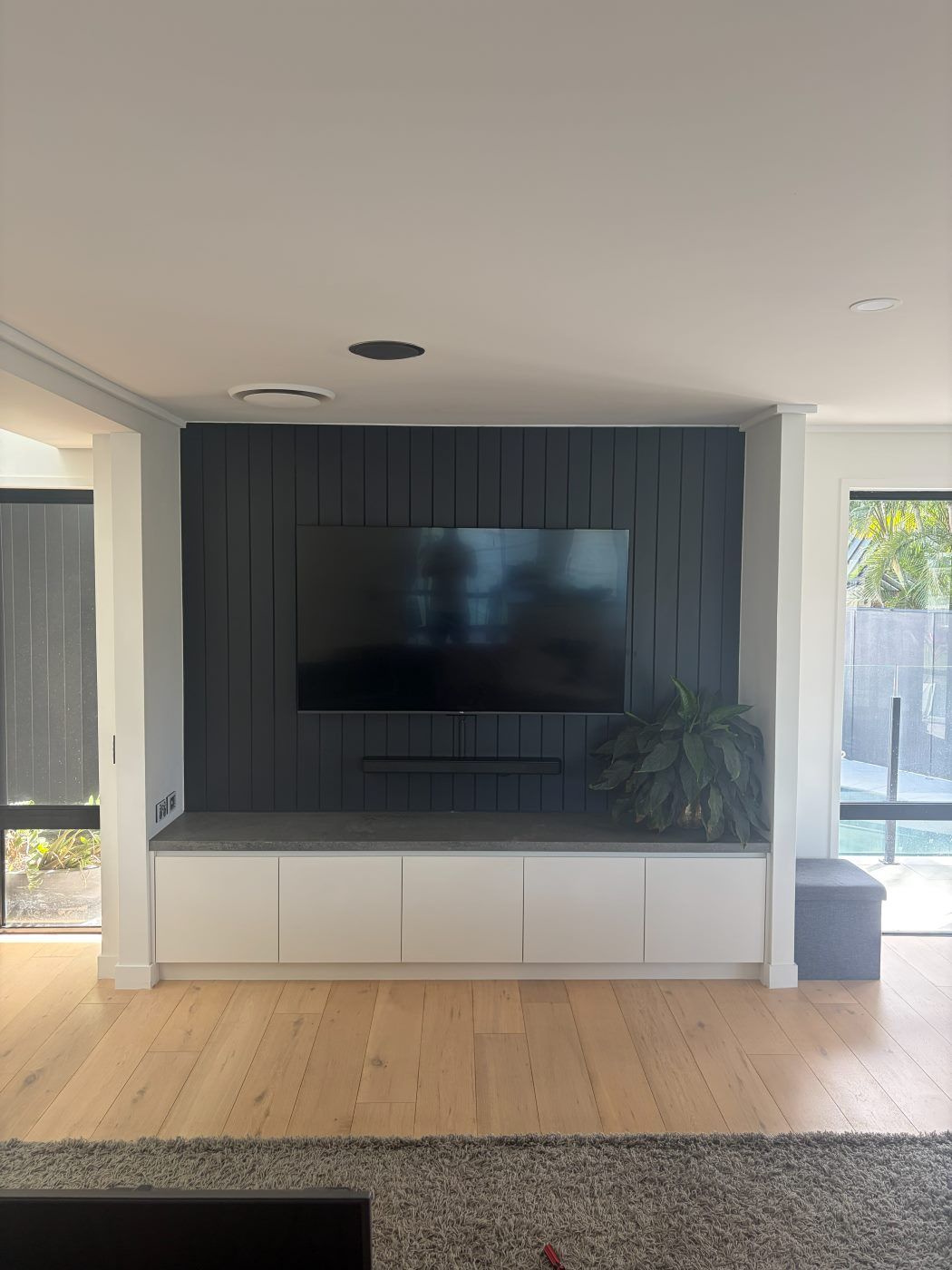 TV wall mounted by Mountify — install 14