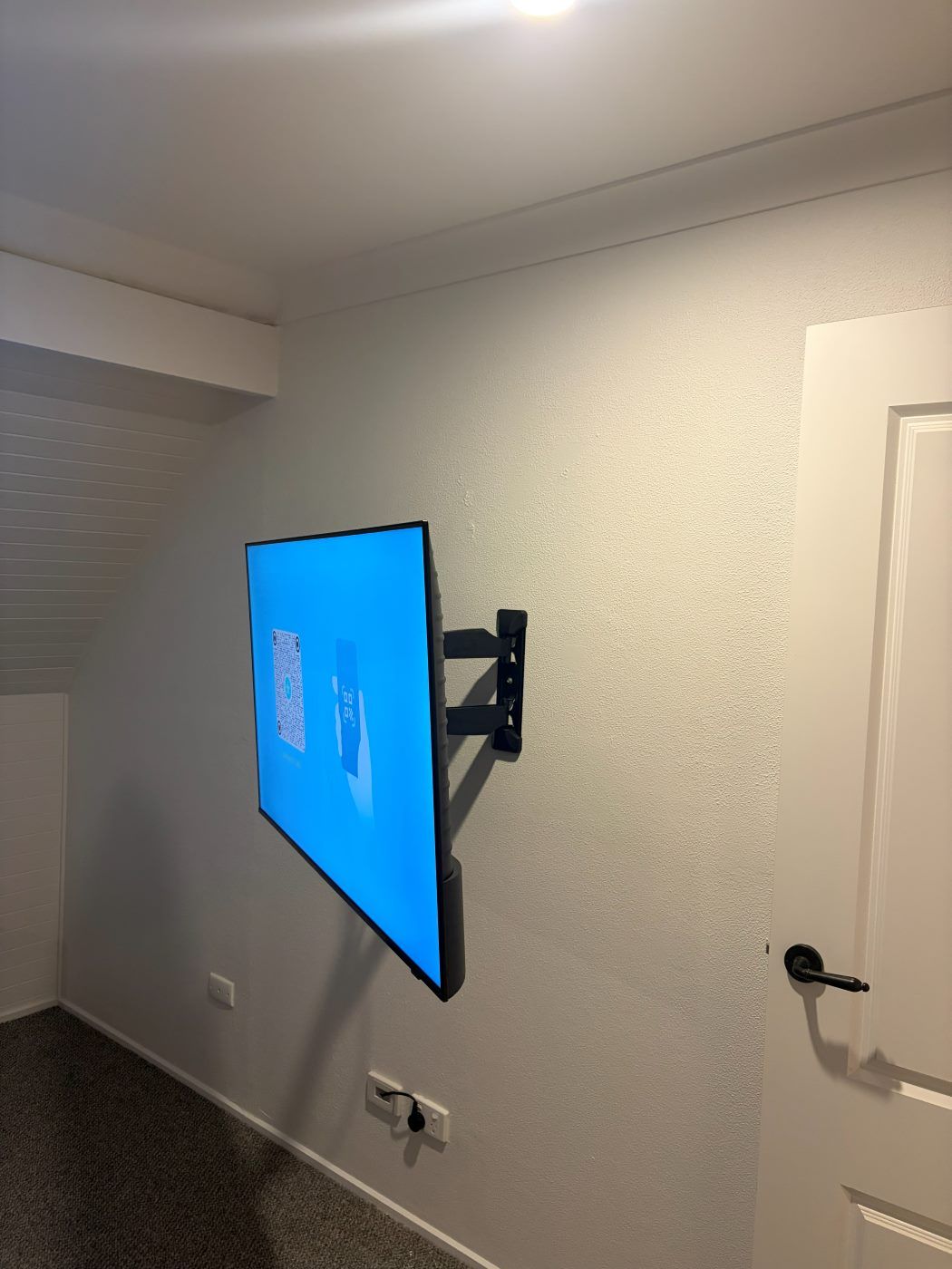 TV wall mounted by Mountify — install 15