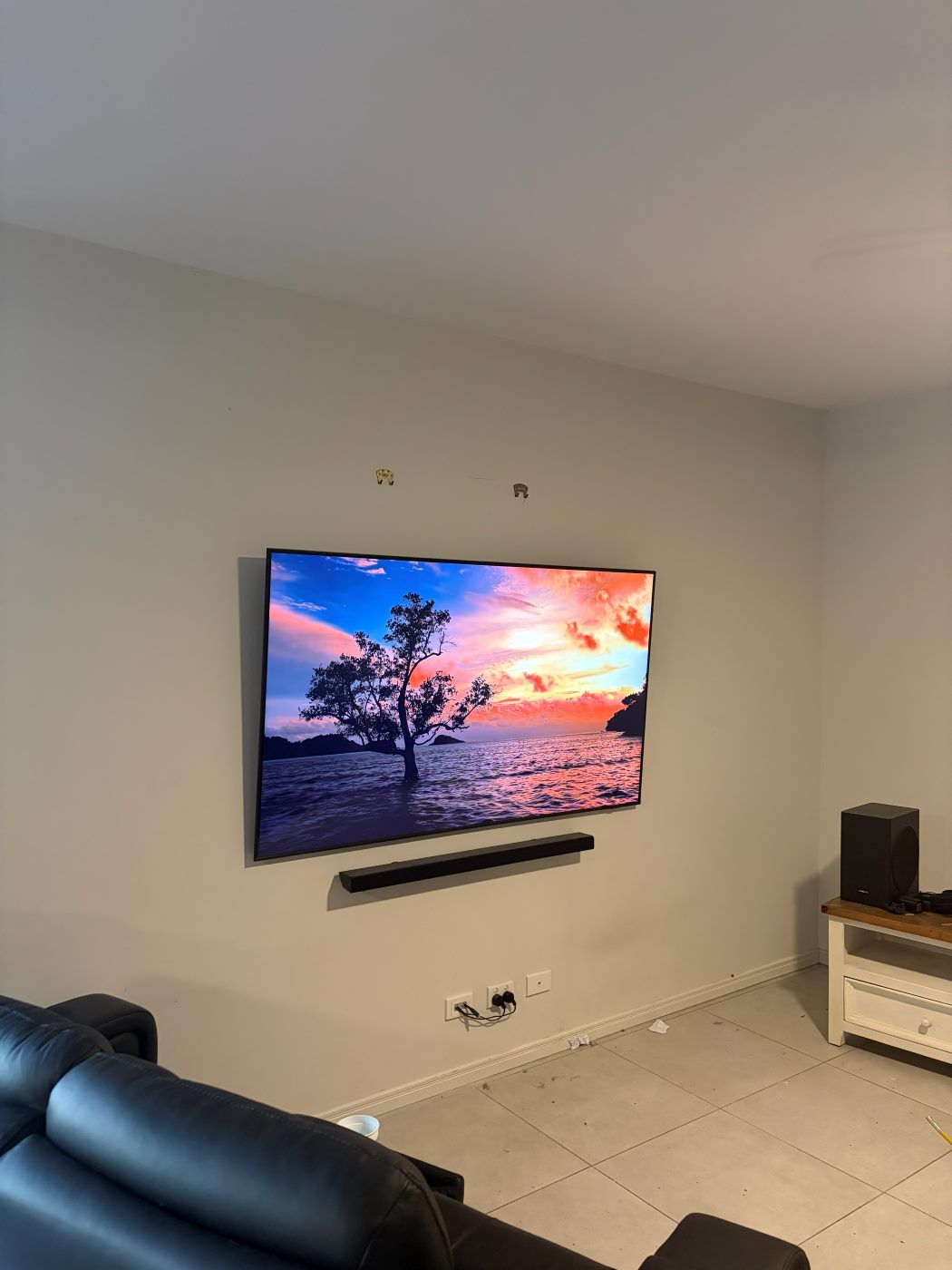 TV wall mounted by Mountify — install 16