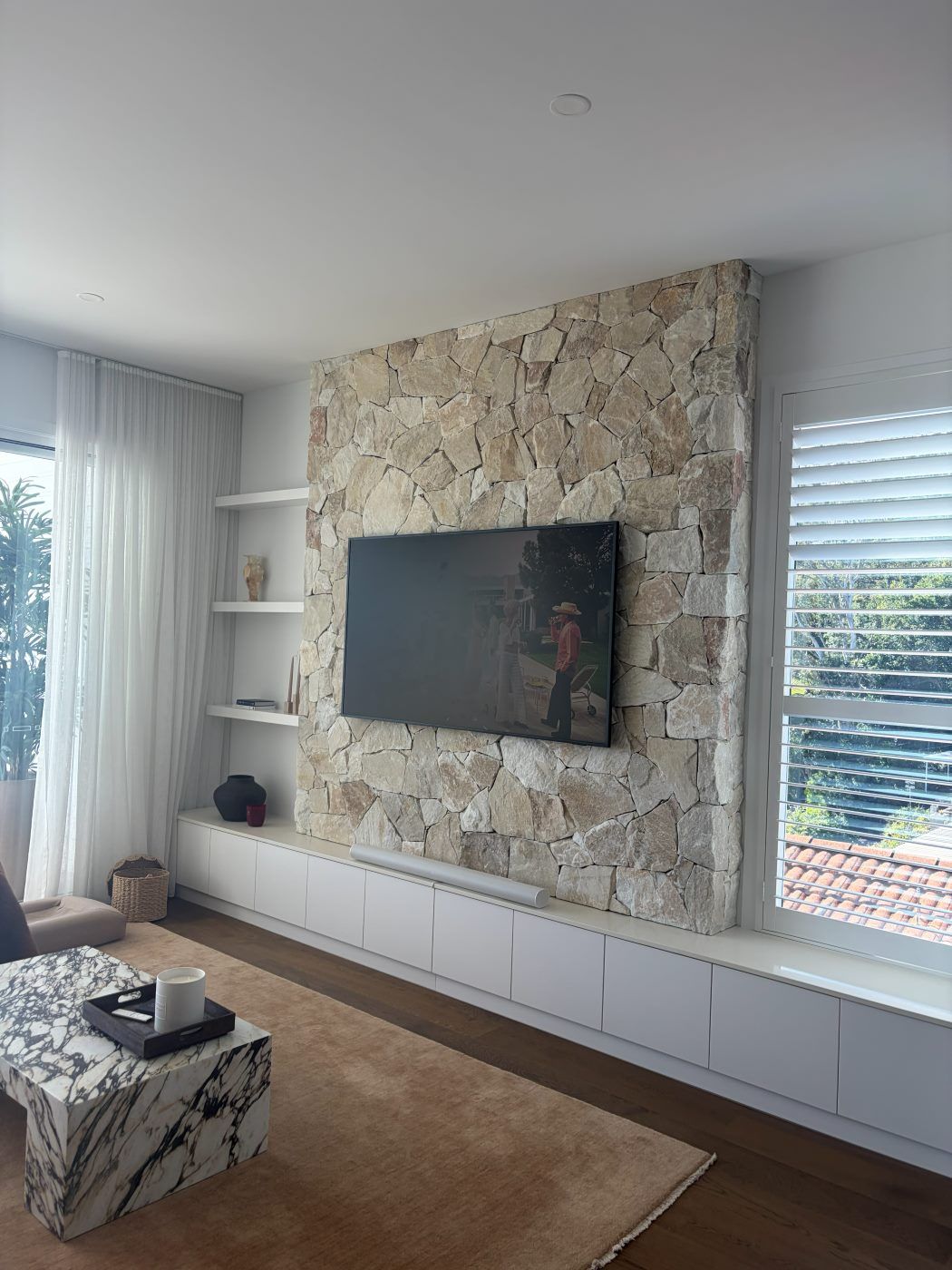 TV wall mounted by Mountify — install 17