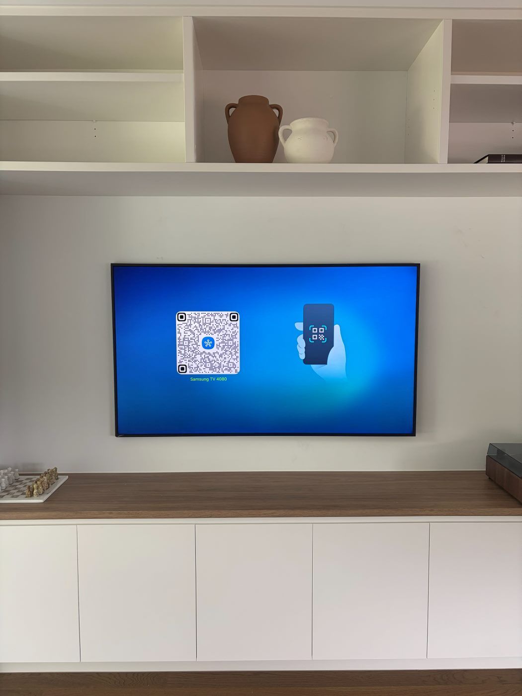 TV wall mounted by Mountify — install 18