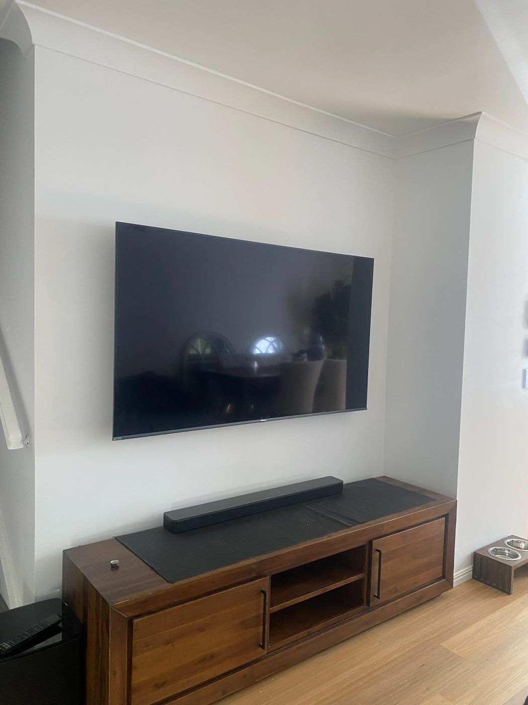 TV wall mounted by Mountify — install 33