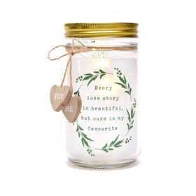 Love Life Light Up Jar - My Favourite Wg1116