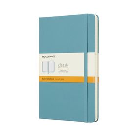 Moleskine Large Notebook - Ruled/Hard Cover/Reef Blue