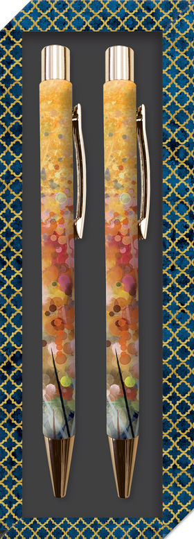 Gift Pen Set - Pom Poms Gsc02674