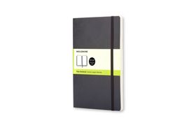 Moleskine Large Notebook - Black (Plain)