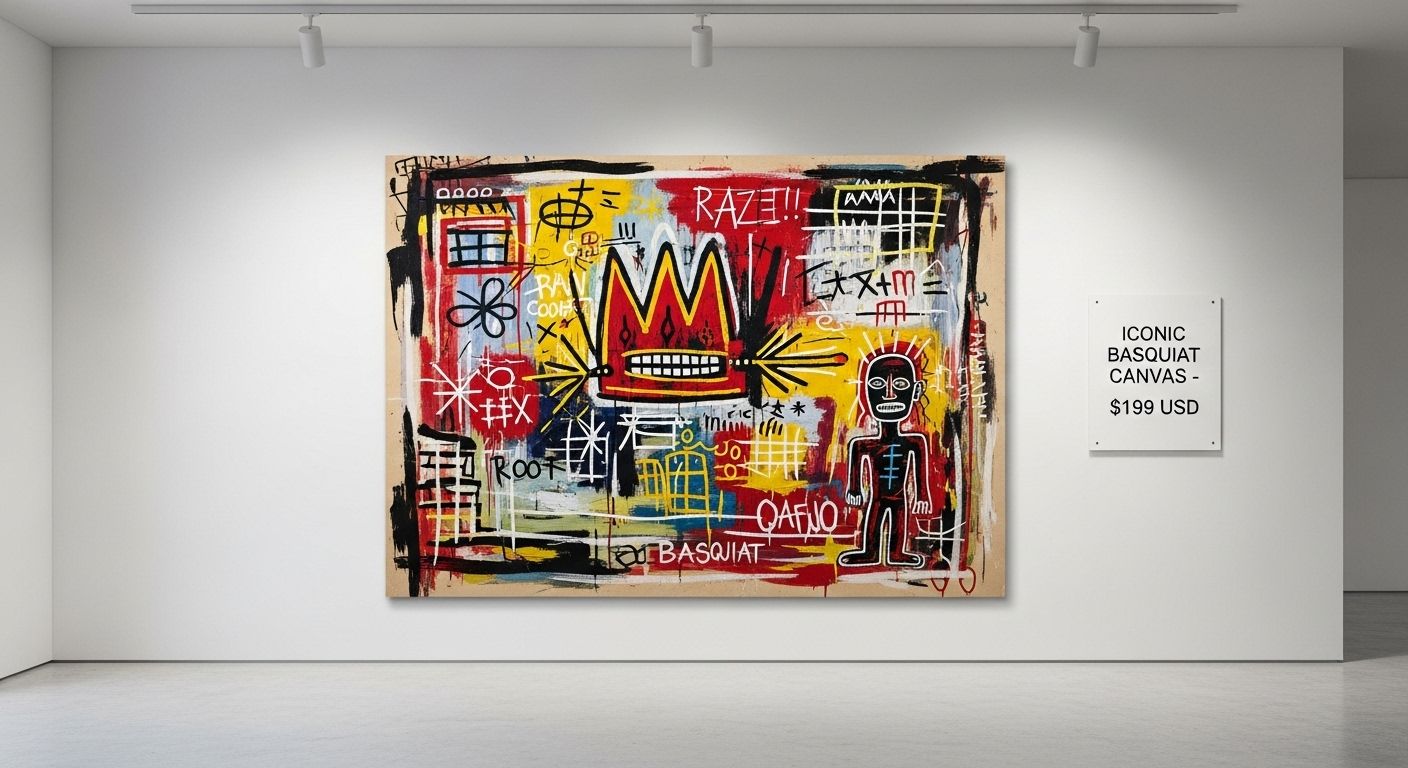 Basquiat Prints on Canvas: Iconic Artworks