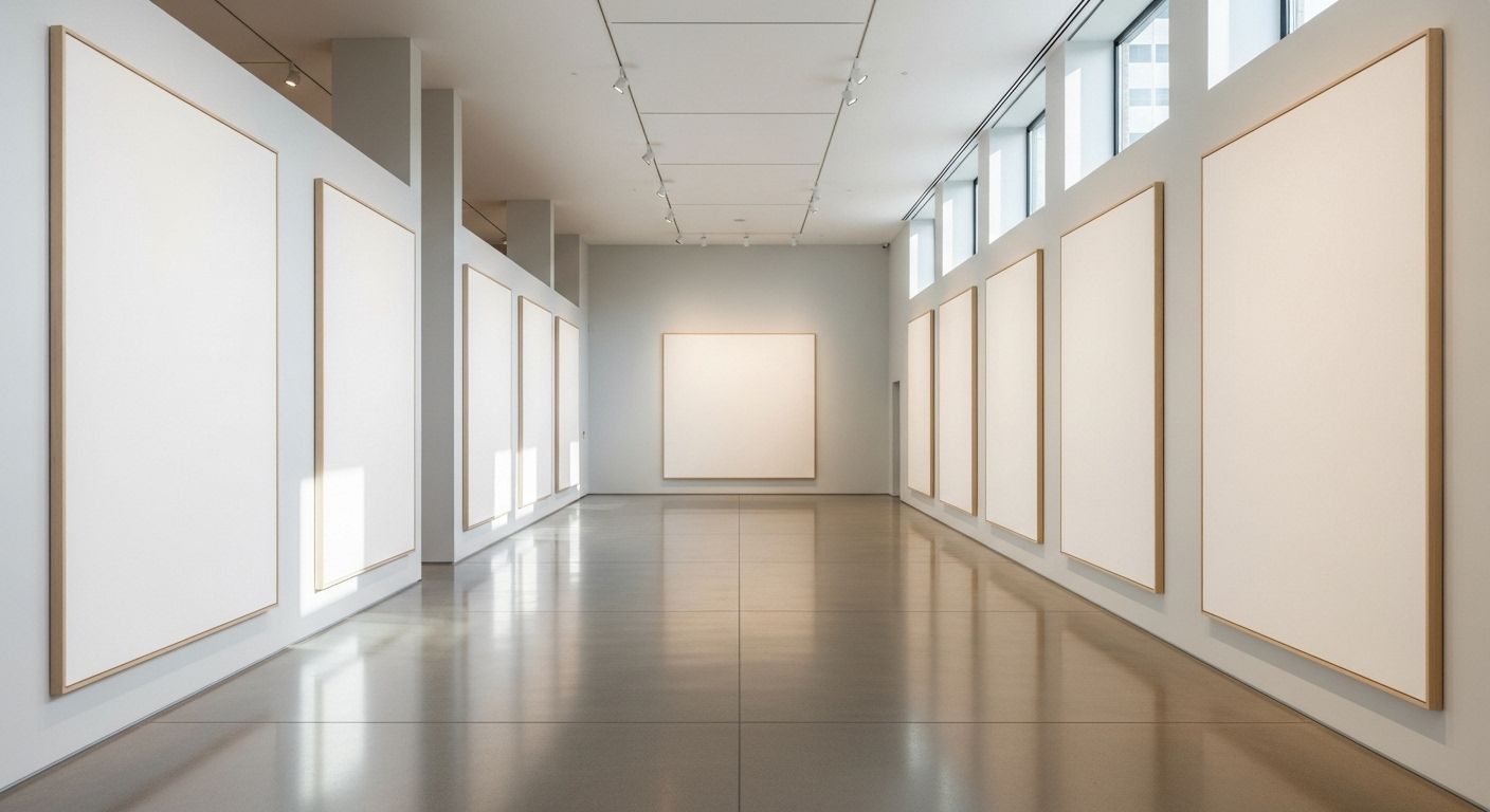 Big Blank Canvases: Ready to Paint