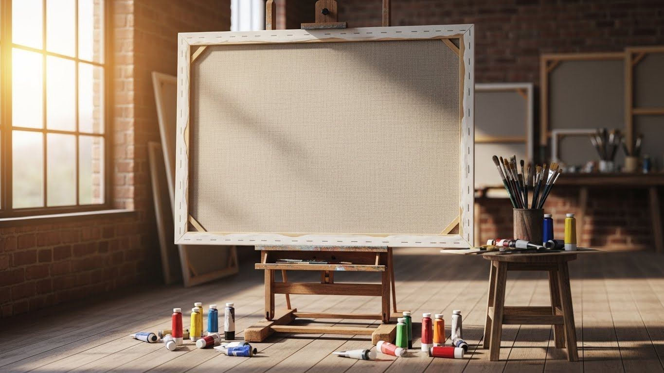 Big Canvas Blank: Creative Freedom