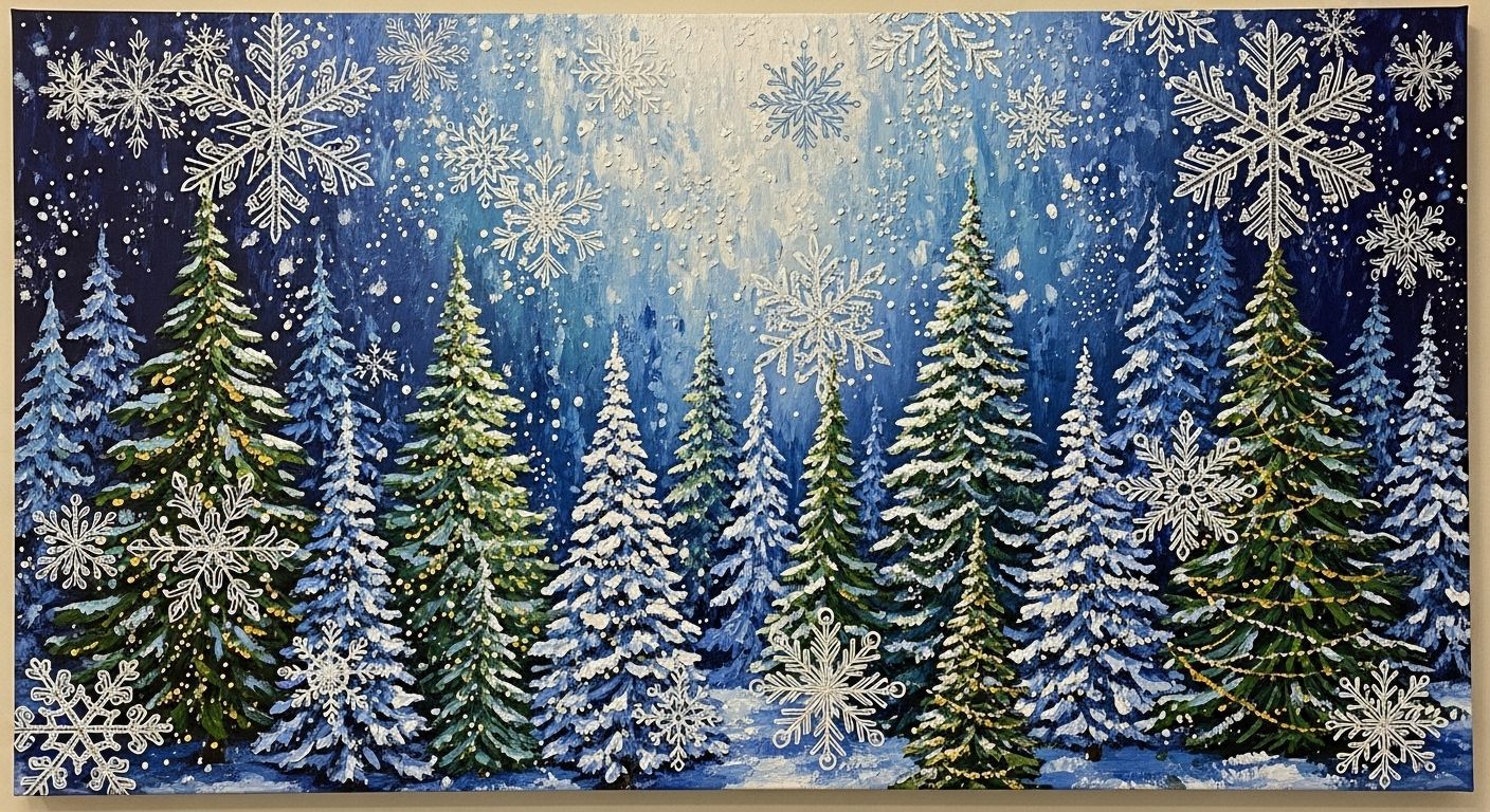 christmas large wall art