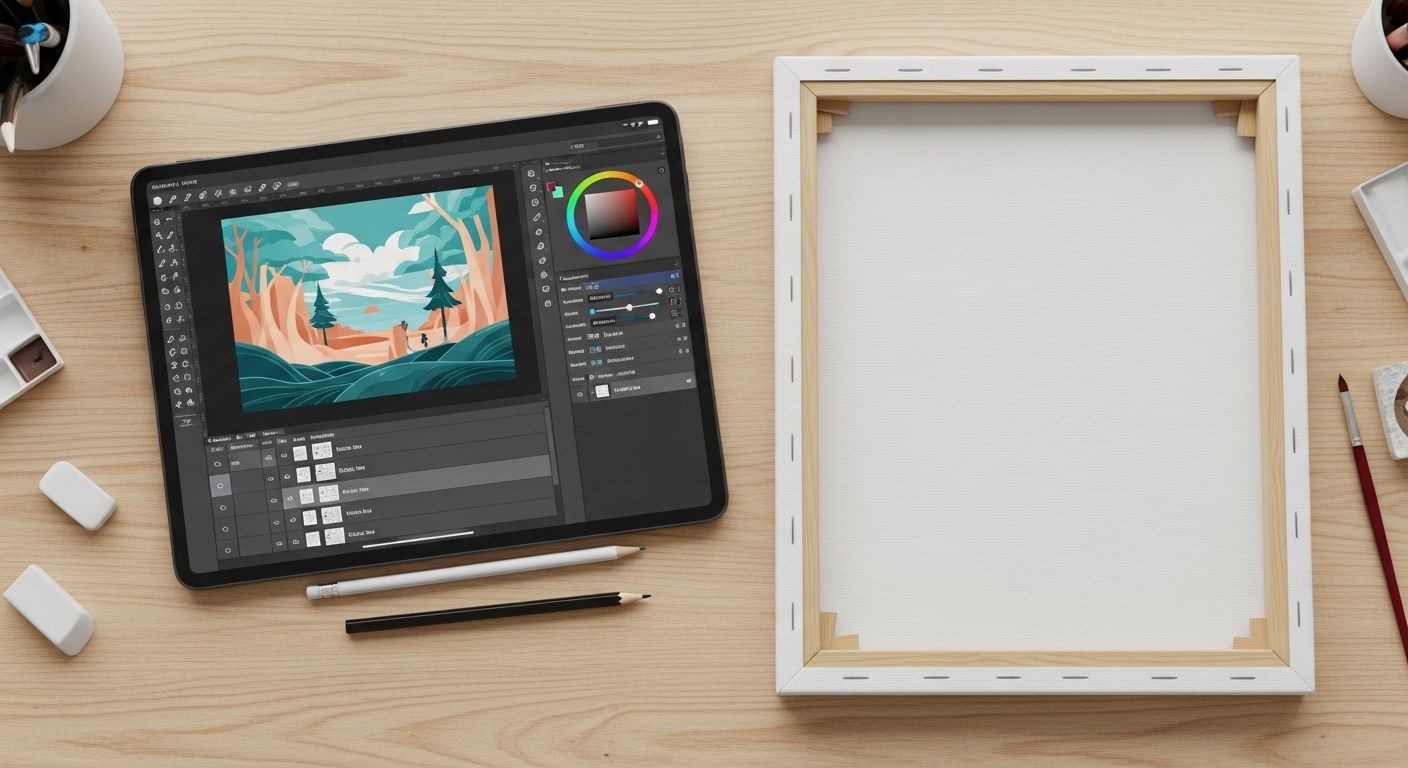 Create Your Own Canvas Picture: Design Freedom