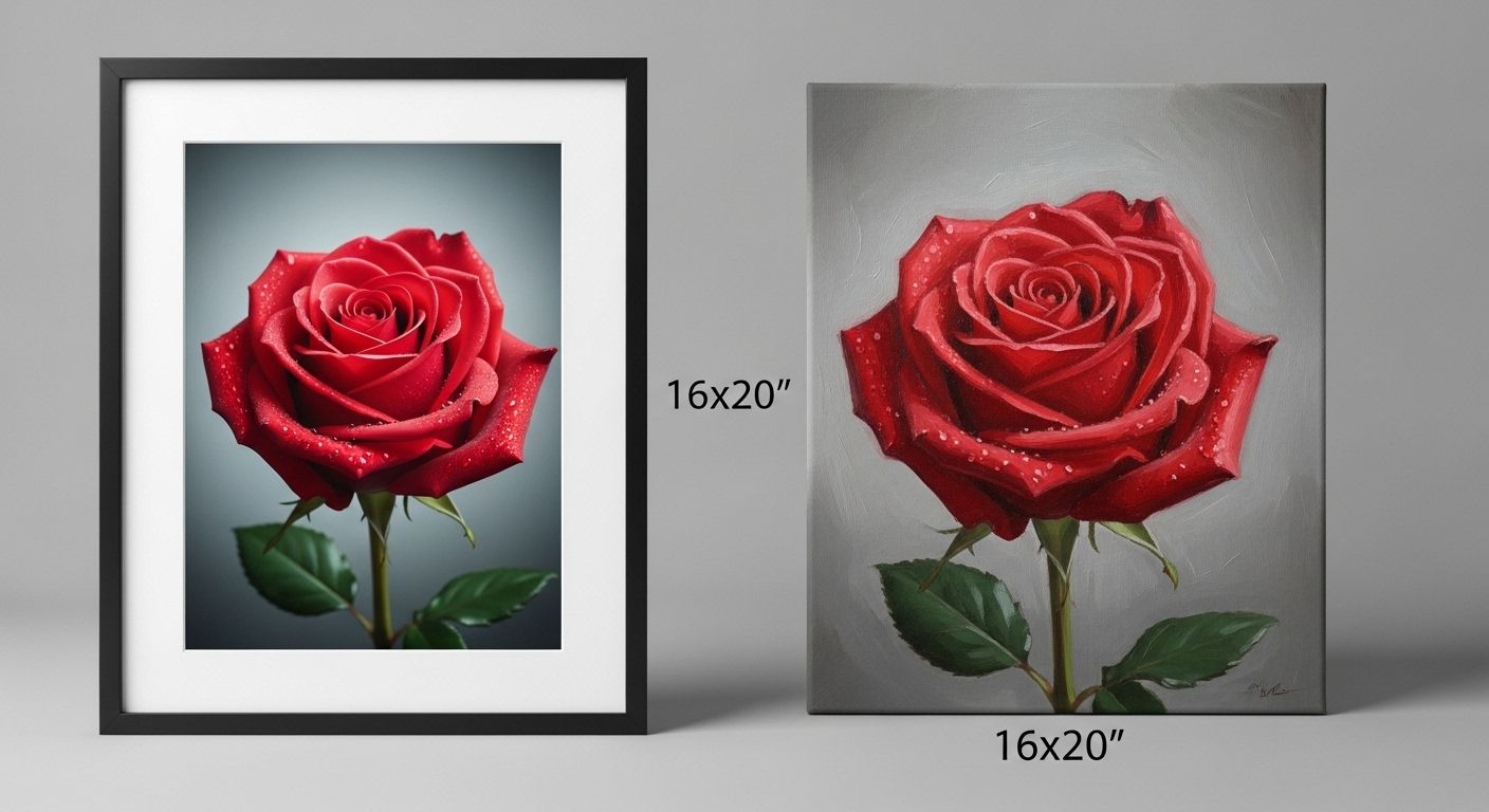 custom canvas from photo