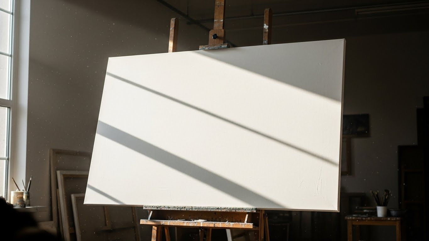 extra large blank canvas for painting