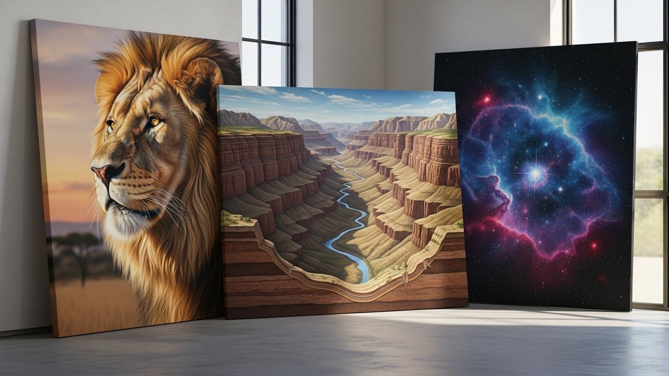 Extra Large Canvas Pictures: Oversized Beauty