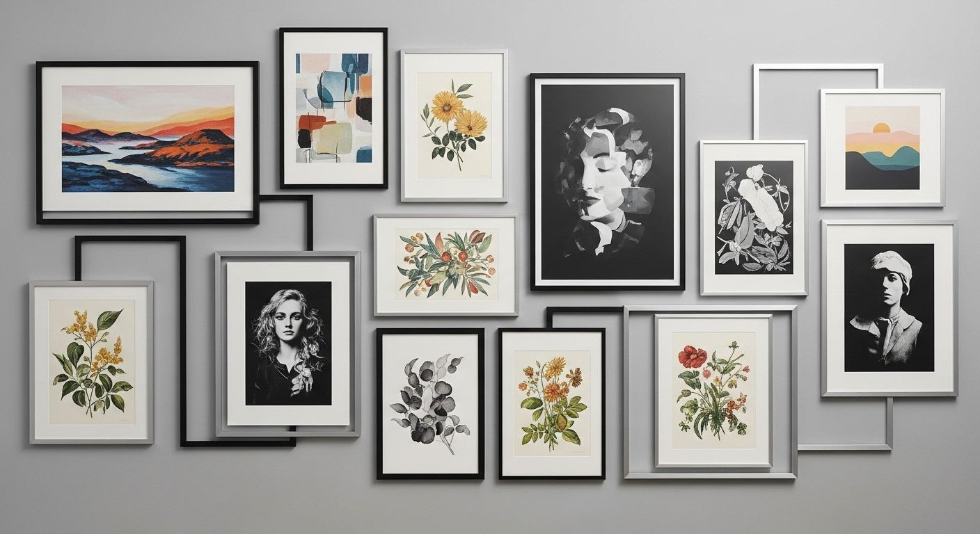 floating frames for prints