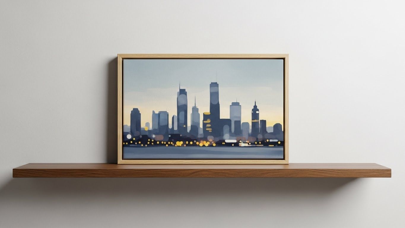 framed canvas cheap