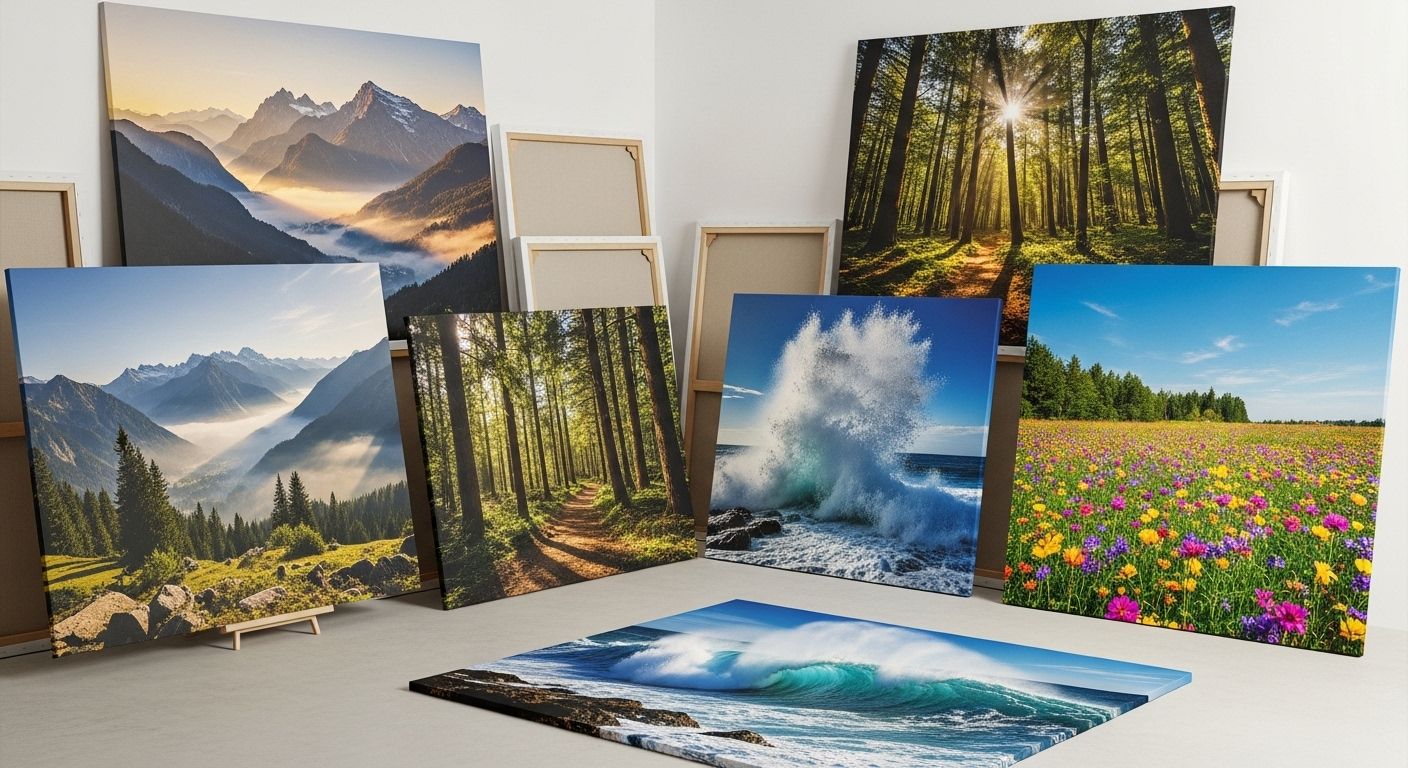Get Pictures Printed on Canvas: Custom Decor