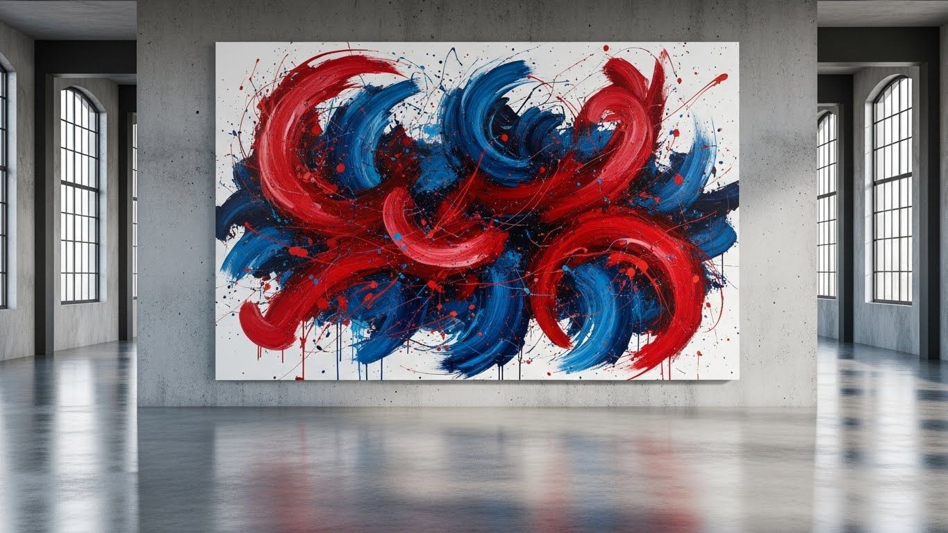 Great Big Canvas Abstract Art: Vibrant Energy