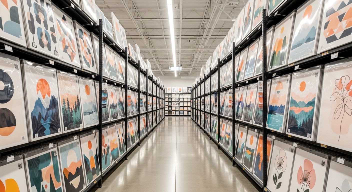 inexpensive large wall art