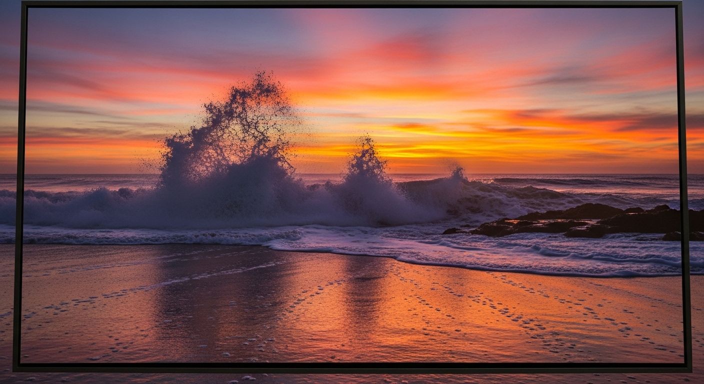 Large Canvas Photographs: Vivid Details