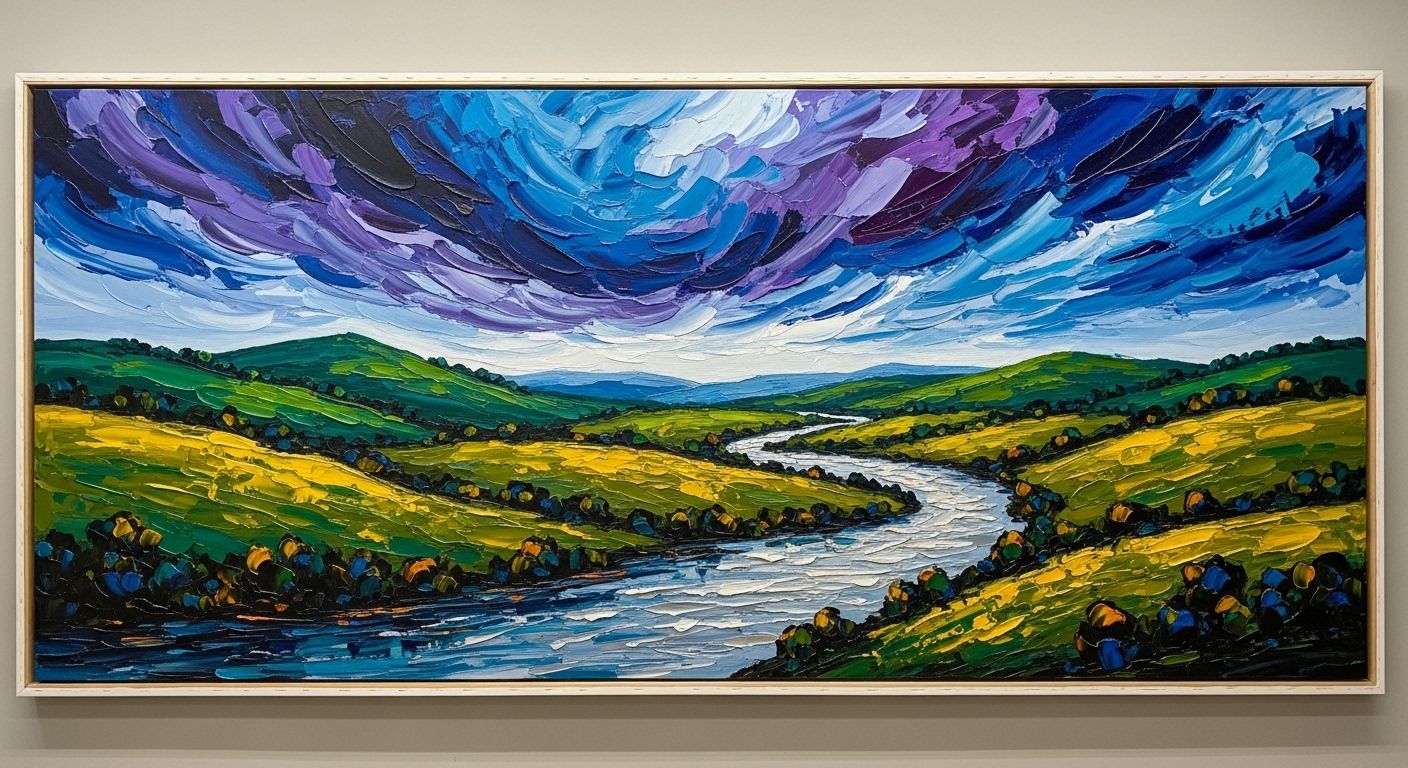 Large Custom Canvas Art: Unique Design