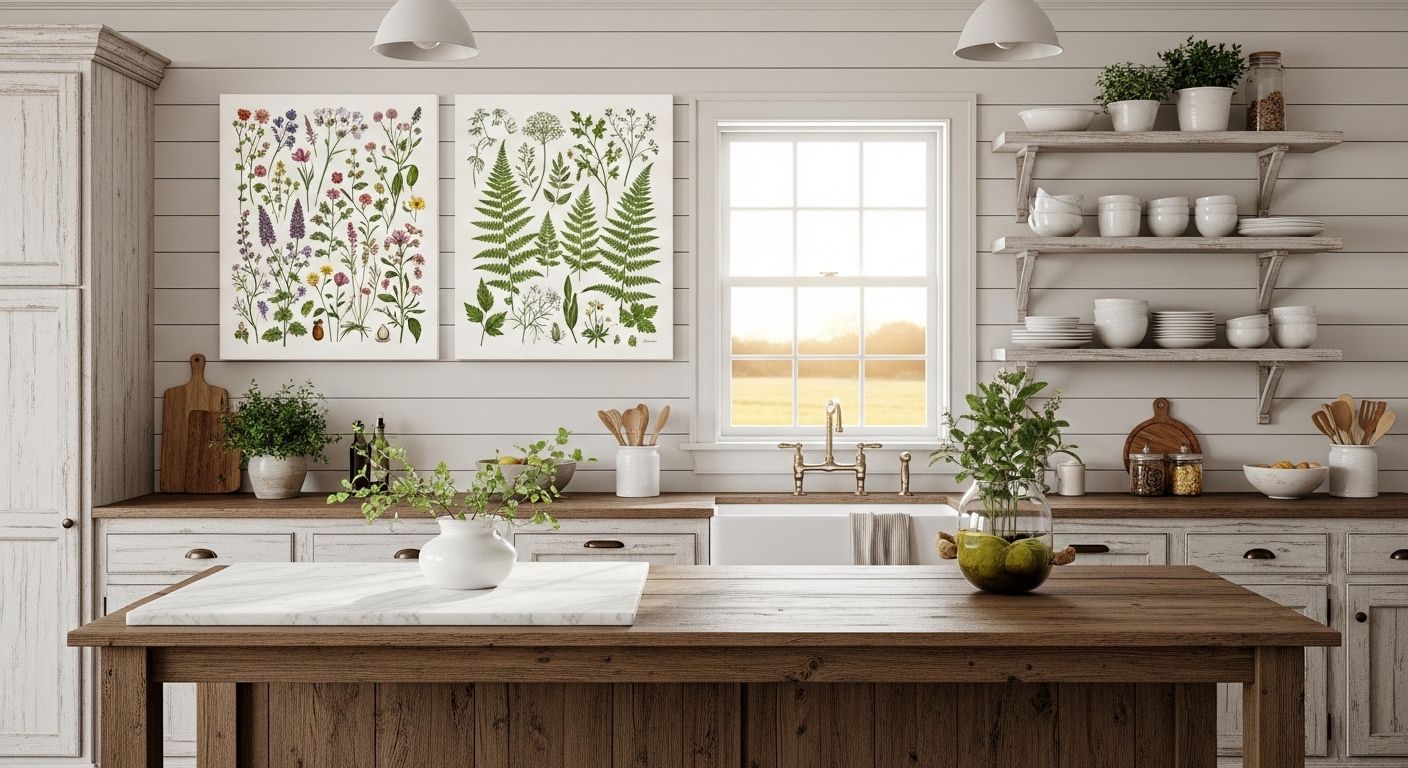 large kitchen wall pictures