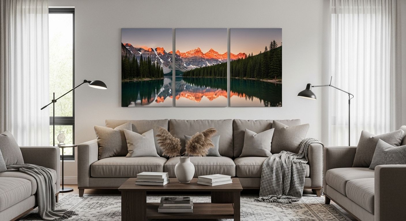 large living room wall pictures