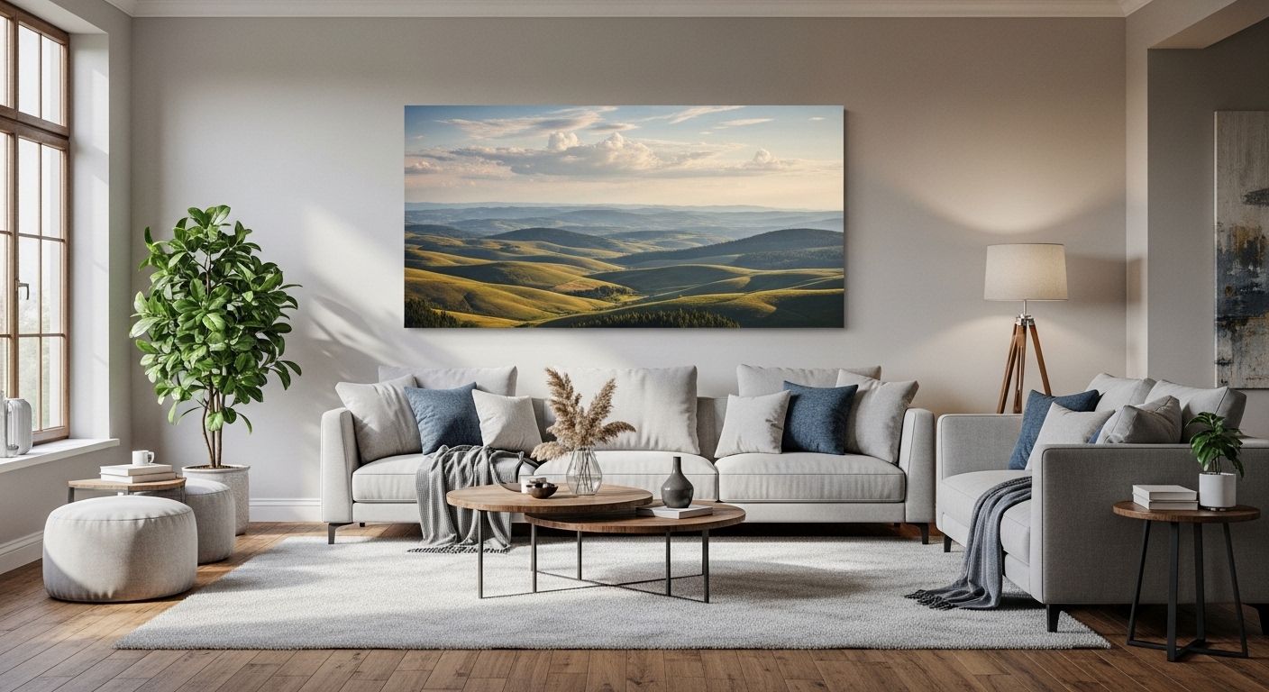 Large Living Room Wall Pictures: Showstopper