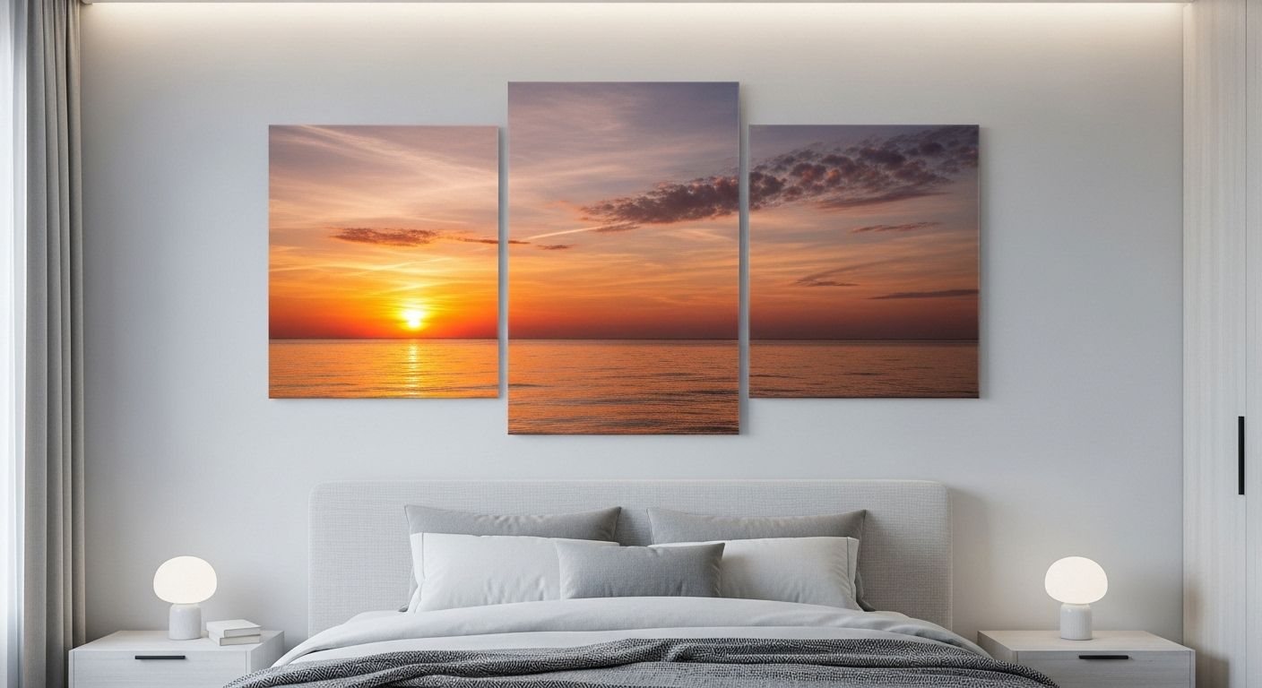three panel canvas prints