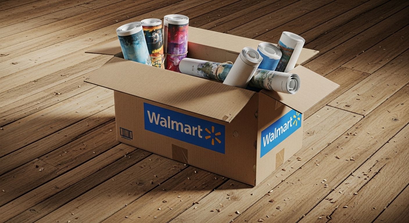 walmart canvas art