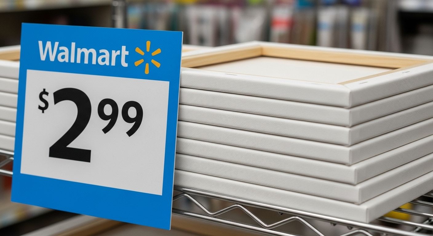 walmart photo canvas price