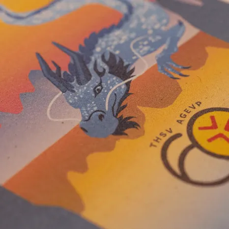 Logo impression numérique rendu final