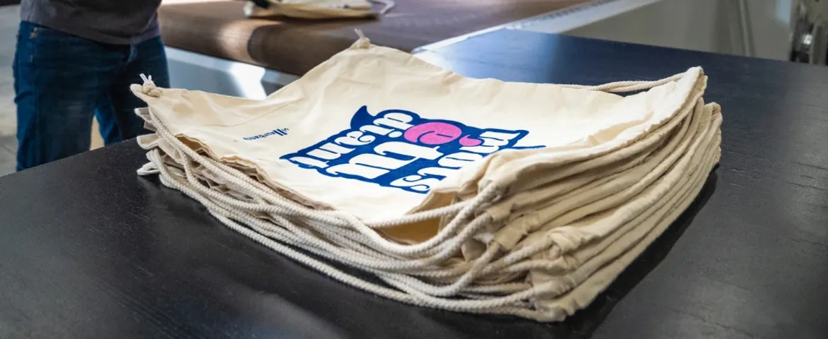 Sac de sport imprimé par sérigraphie