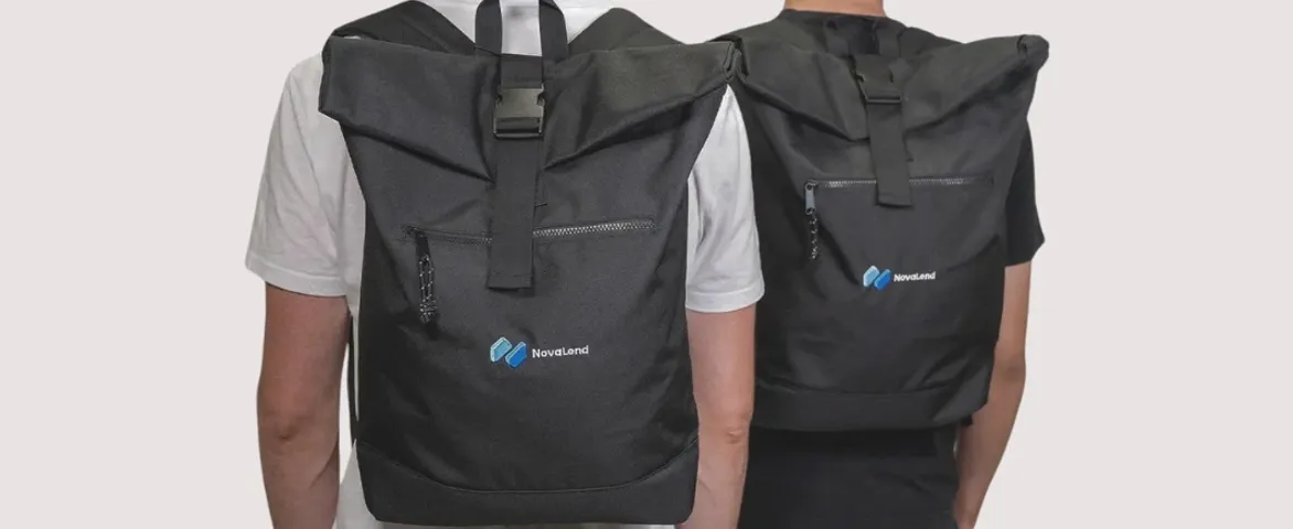 Sacs à dos brodés personnalisés pour entreprise