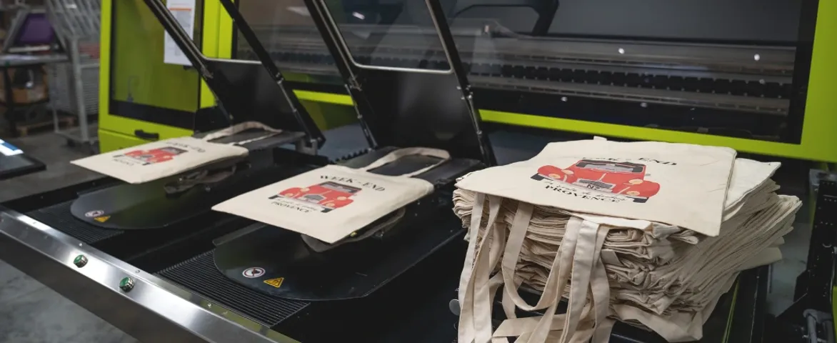 Tote bag imprimé personnalisé