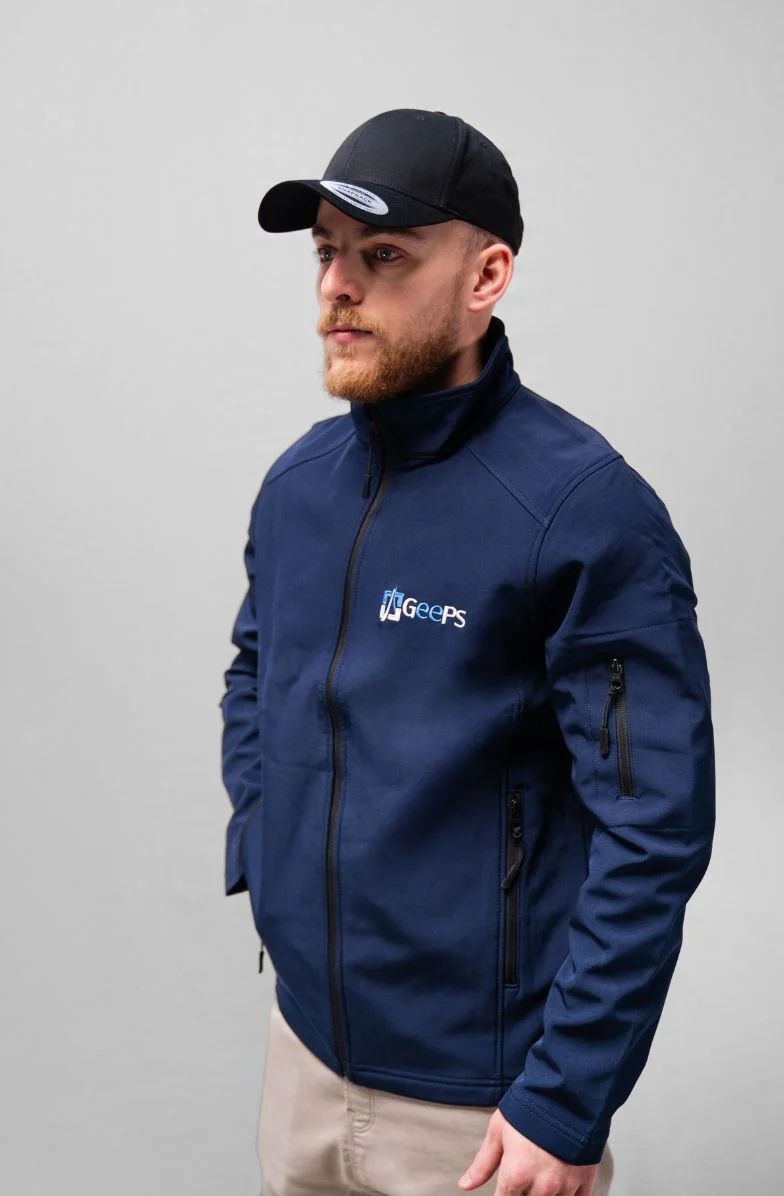 Veste softshell brodée pour un laboratoire