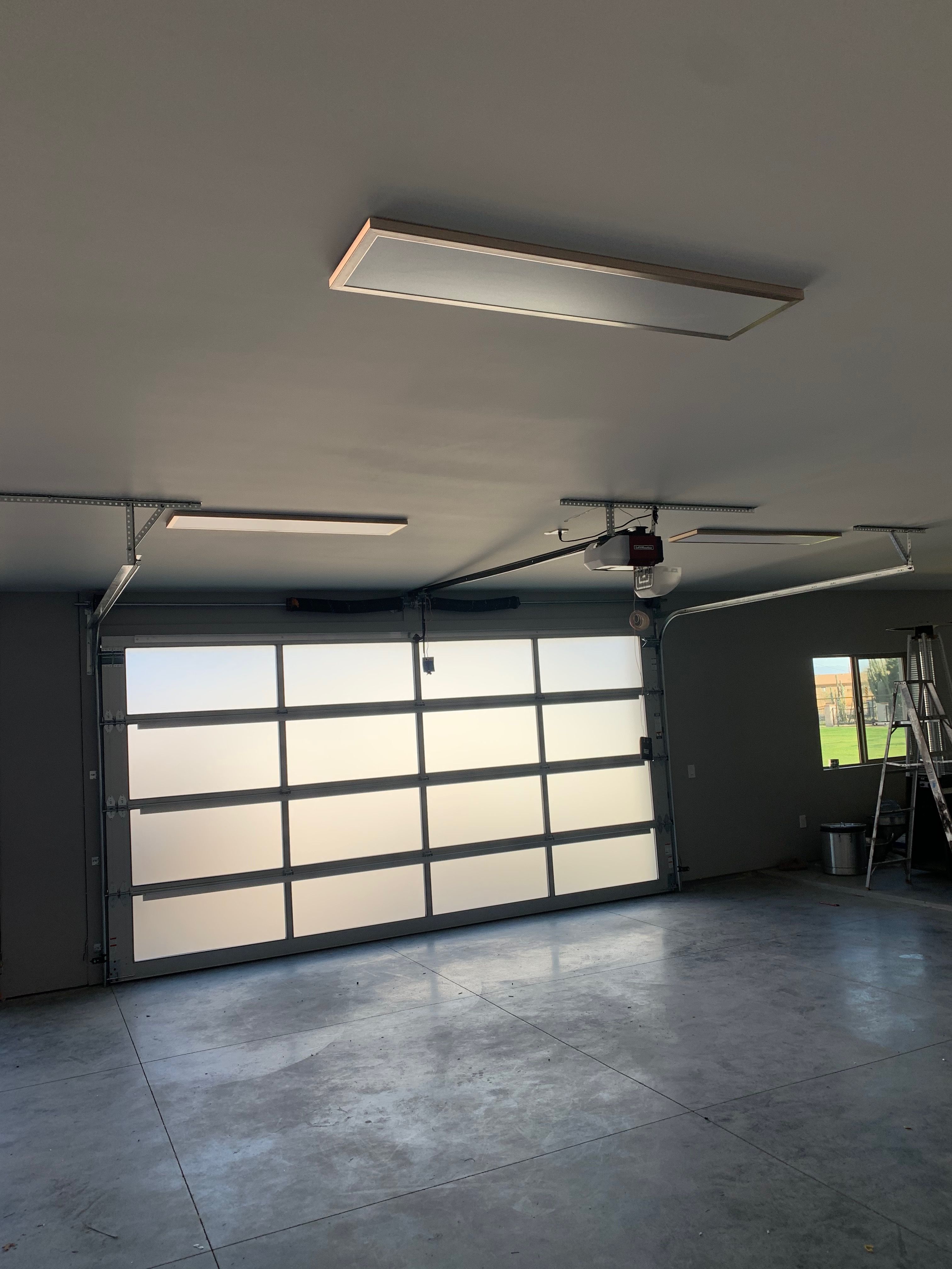 New garage door