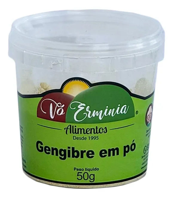 Gengibre moído Vó Ermínia