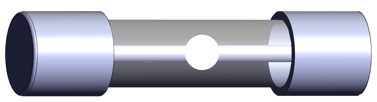 Single Dot Glass Fuse
