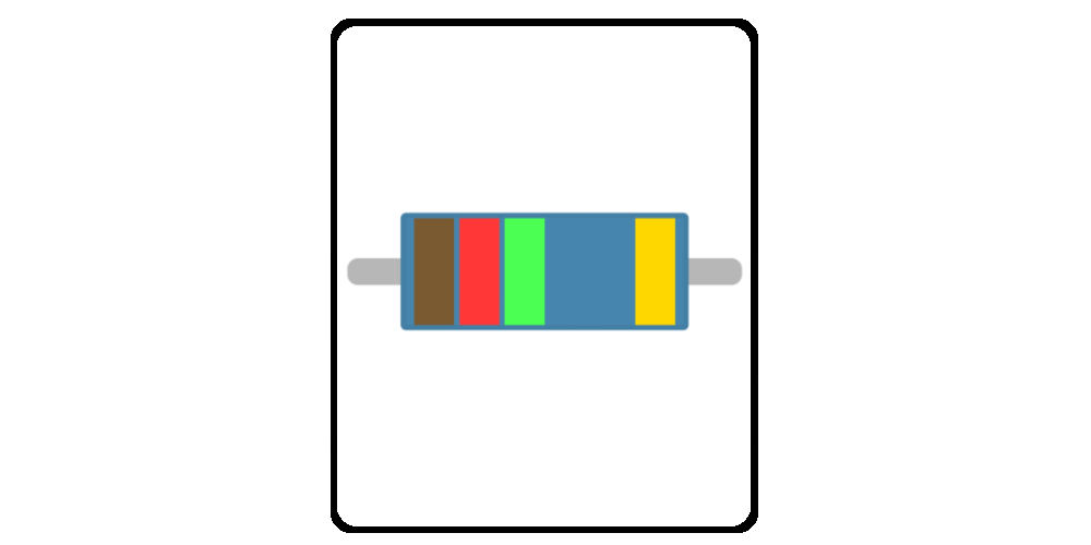 Inductor Color Code 3-4-5 Band
