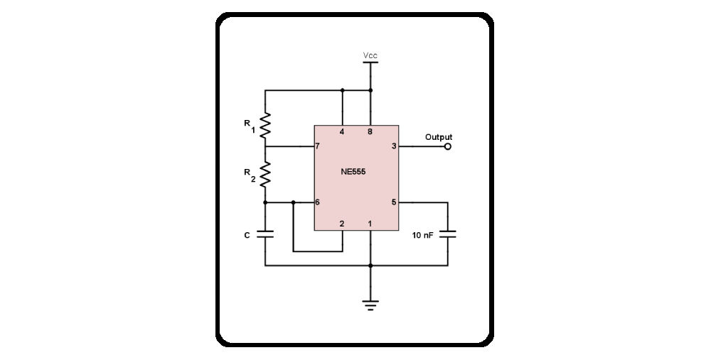 555 Timer Astable Circuit Calculator