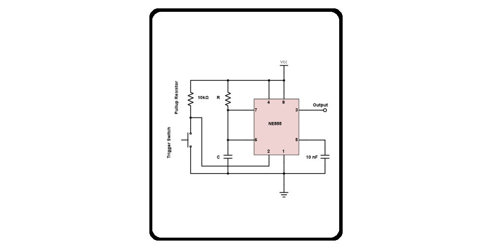 555 Timer Monostable Circuit Calculator