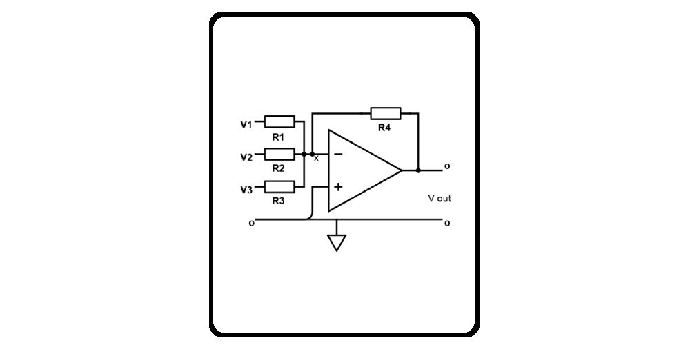 Voltage Summer Circuit and Calculator